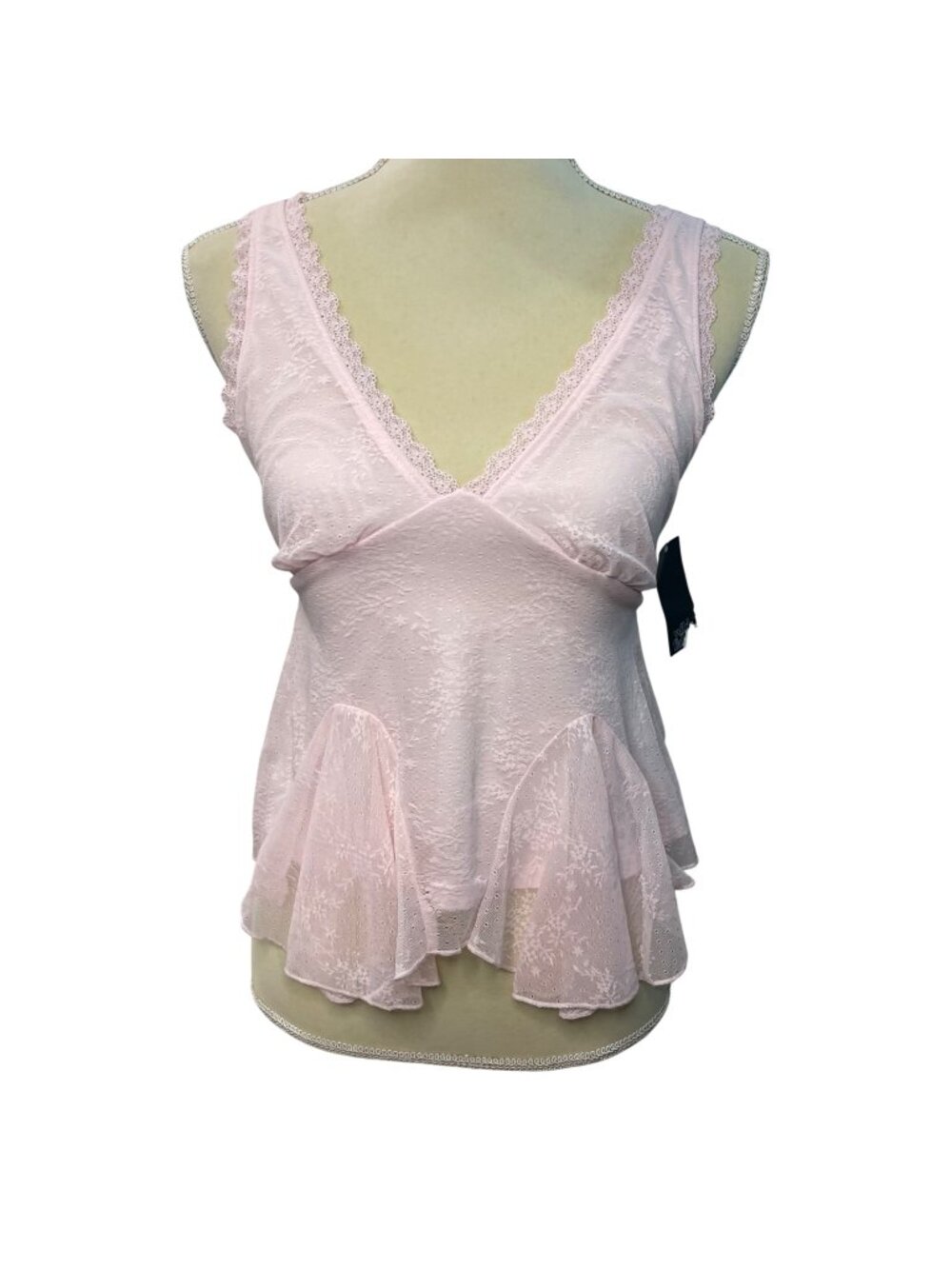 Wild Fable Lace Tank Top Women's Size Small Boho Chic Cami Lightweight Festival